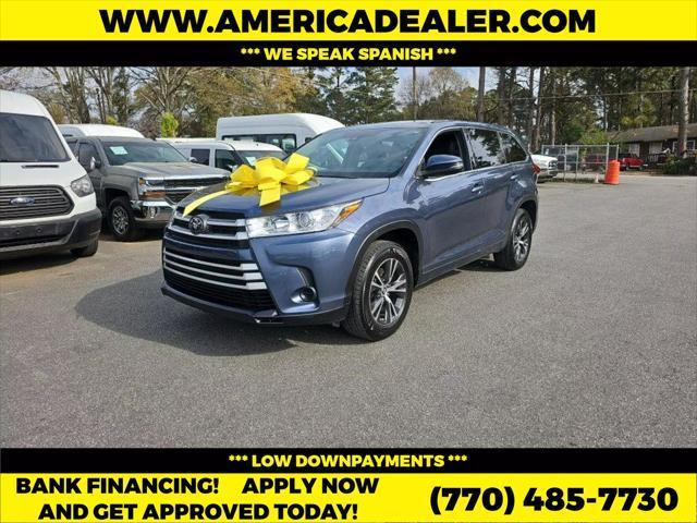 used 2018 Toyota Highlander car, priced at $21,999