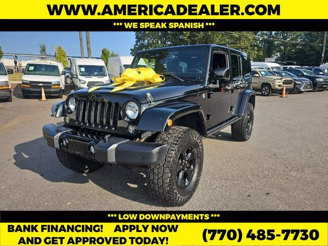 used 2015 Jeep Wrangler Unlimited car, priced at $20,999