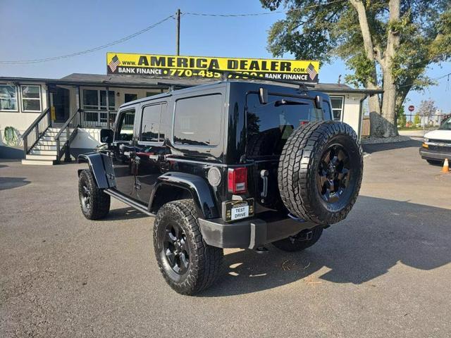 used 2015 Jeep Wrangler Unlimited car, priced at $20,999