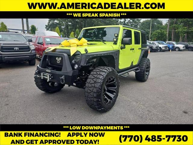 used 2016 Jeep Wrangler Unlimited car, priced at $34,999