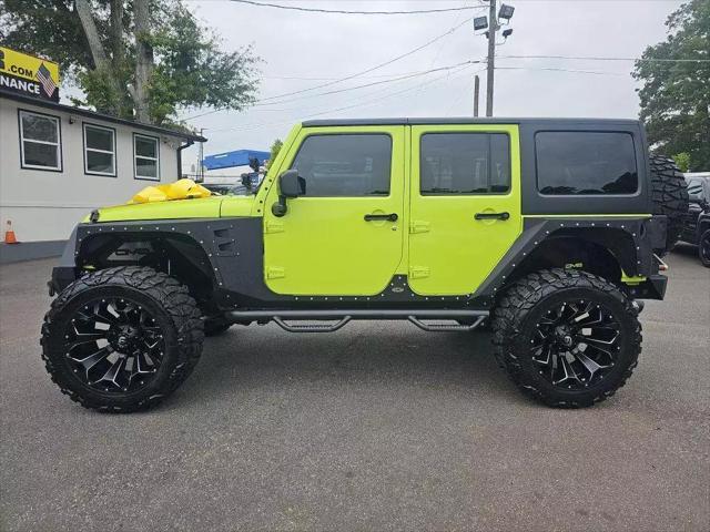 used 2016 Jeep Wrangler Unlimited car, priced at $34,999