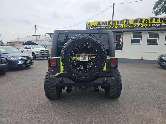 used 2016 Jeep Wrangler Unlimited car, priced at $34,999