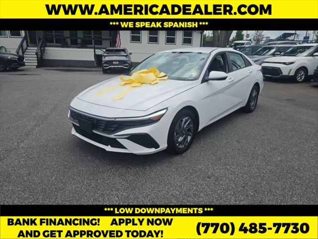 used 2024 Hyundai Elantra car, priced at $18,999