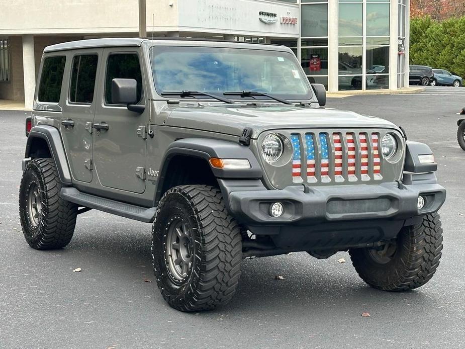 used 2021 Jeep Wrangler Unlimited car, priced at $32,995