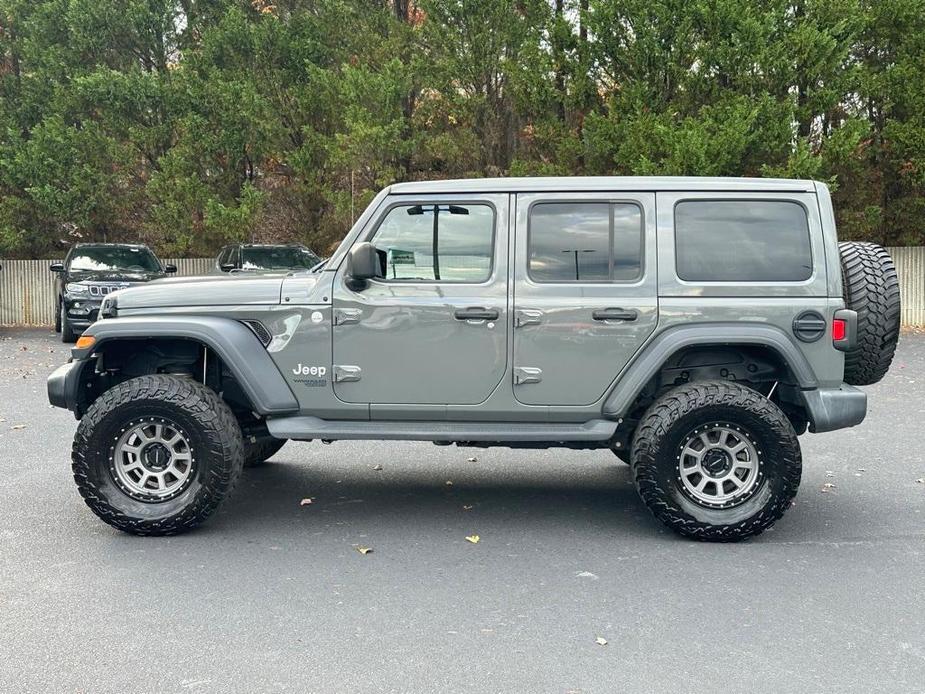 used 2021 Jeep Wrangler Unlimited car, priced at $32,995