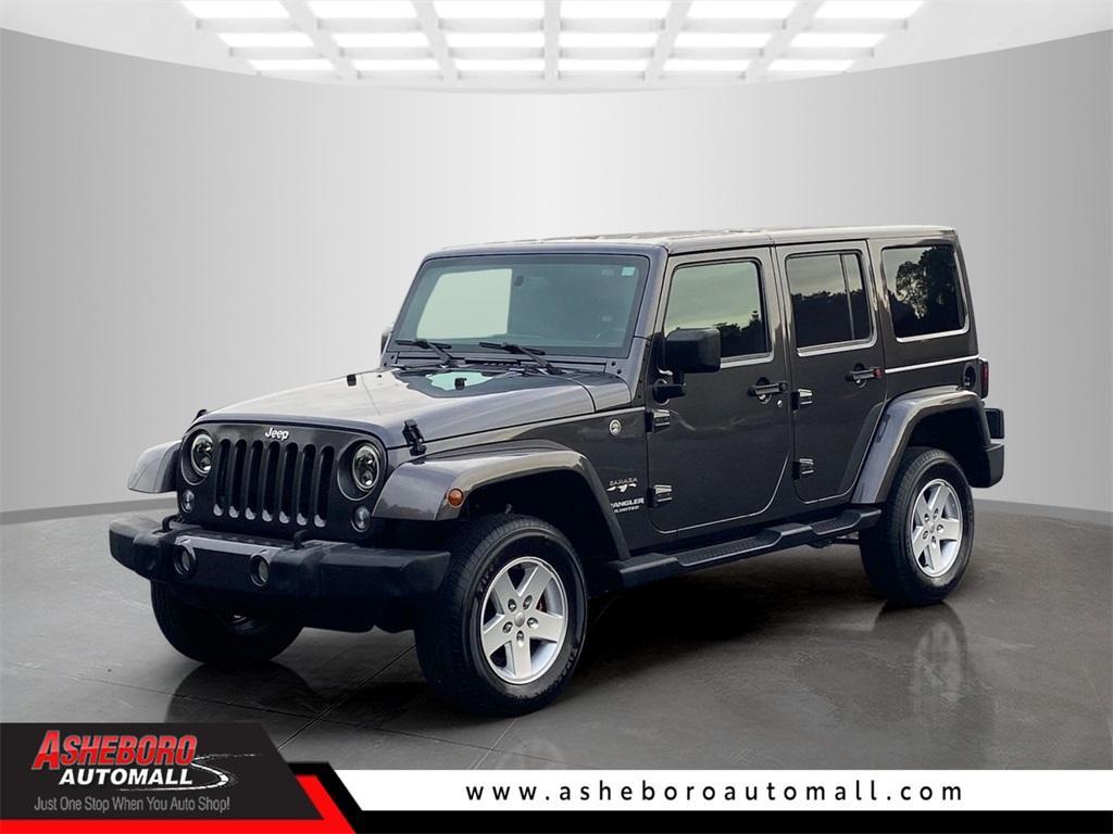 used 2016 Jeep Wrangler Unlimited car, priced at $17,995
