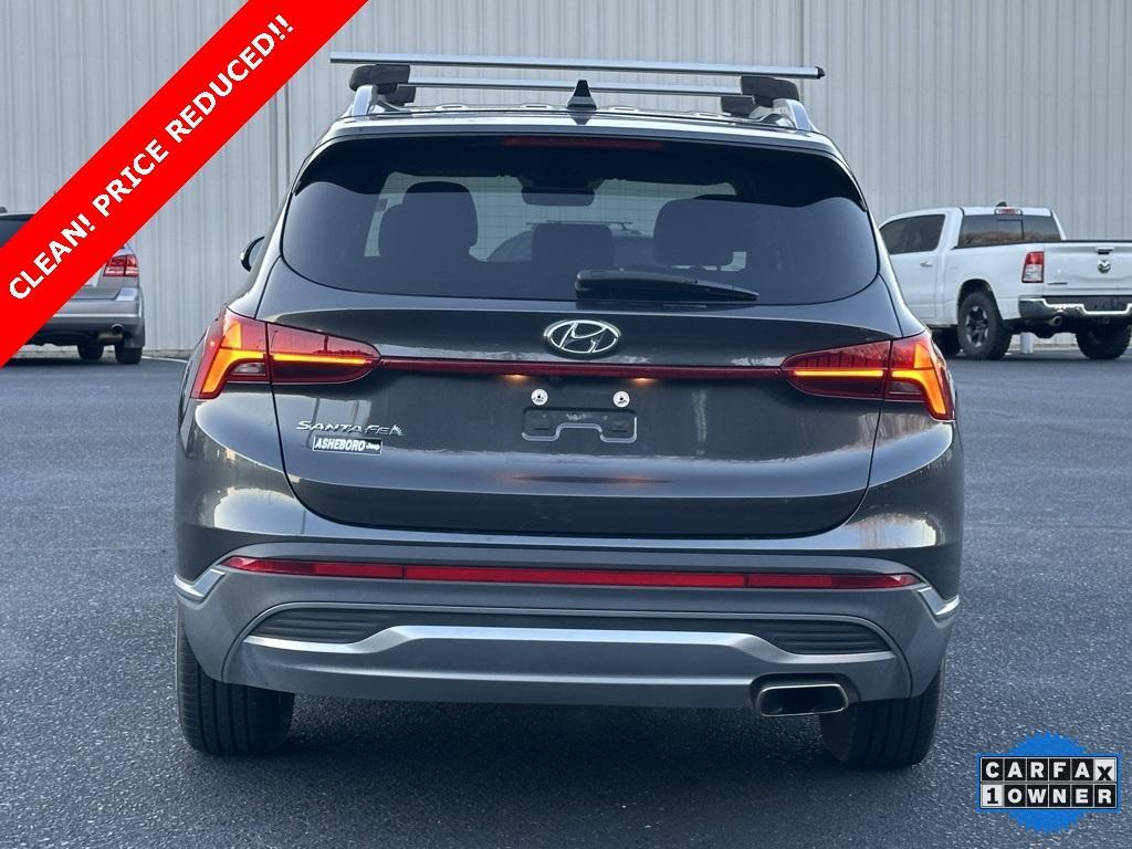 used 2021 Hyundai Santa Fe car, priced at $19,995