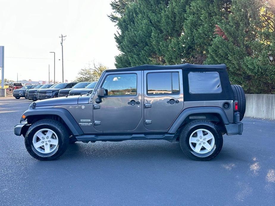 used 2017 Jeep Wrangler Unlimited car, priced at $17,995