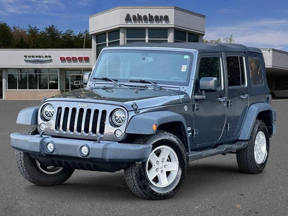 used 2017 Jeep Wrangler Unlimited car, priced at $17,995