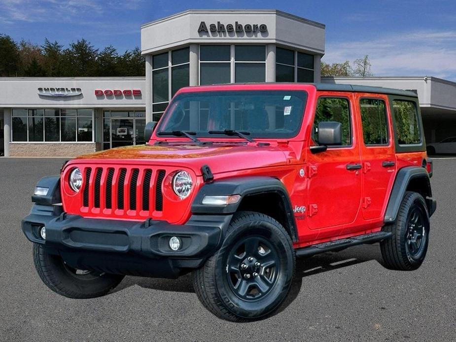 used 2020 Jeep Wrangler Unlimited car, priced at $26,495