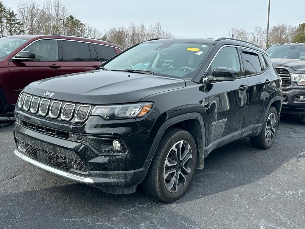 used 2022 Jeep Compass car, priced at $22,485