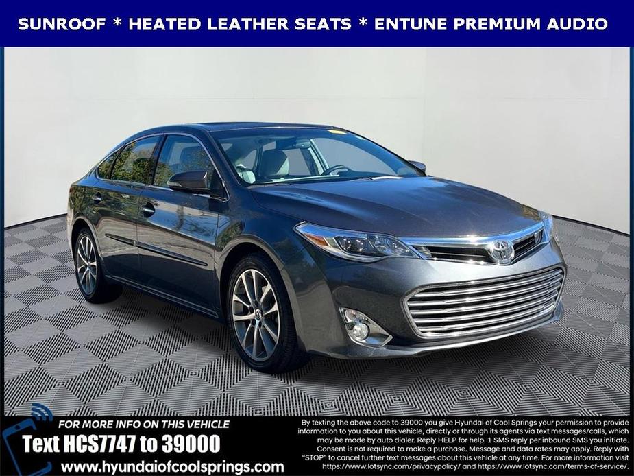 used 2015 Toyota Avalon car, priced at $18,912