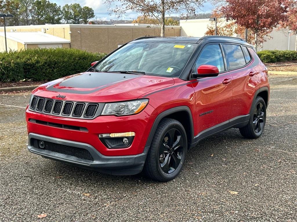 used 2021 Jeep Compass car, priced at $18,912