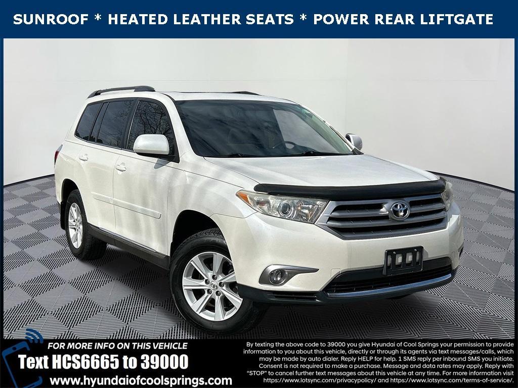 used 2013 Toyota Highlander car, priced at $11,902