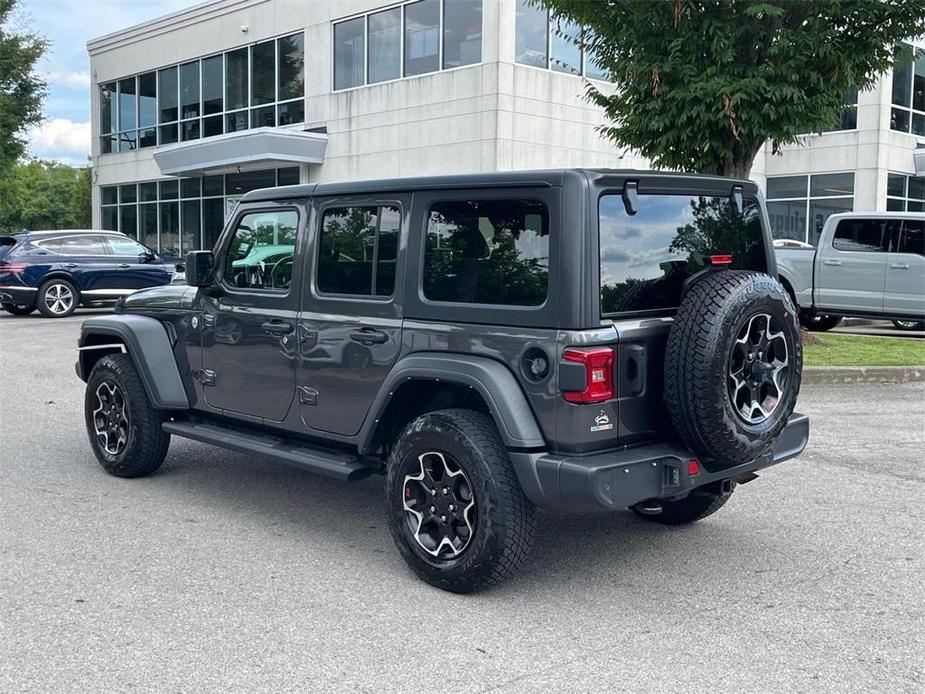 used 2021 Jeep Wrangler Unlimited car, priced at $29,421