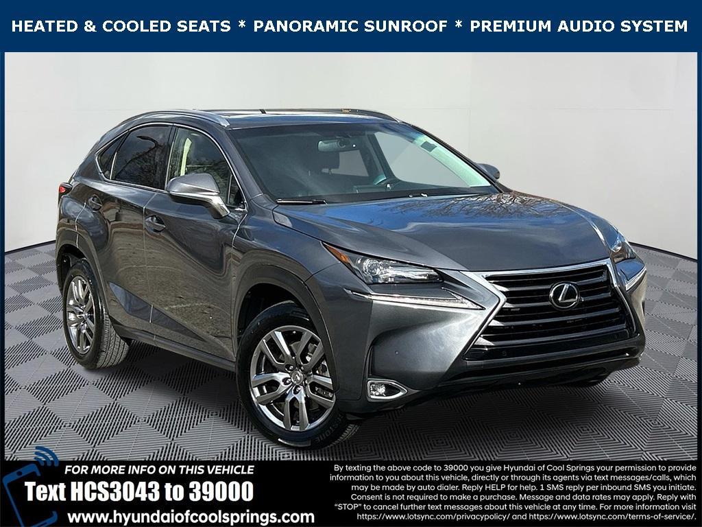 used 2016 Lexus NX 200t car, priced at $17,902