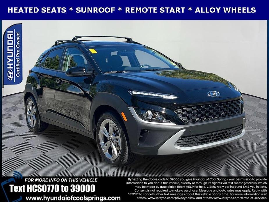 used 2022 Hyundai Kona car, priced at $21,807