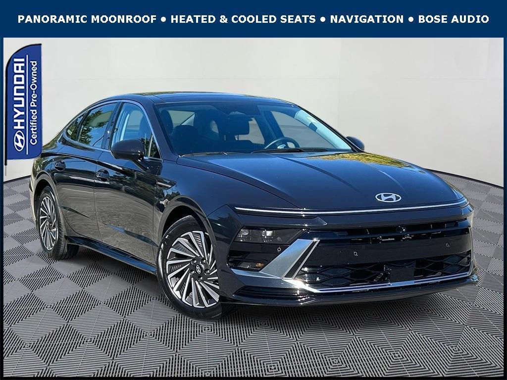 used 2024 Hyundai Sonata Hybrid car, priced at $32,912