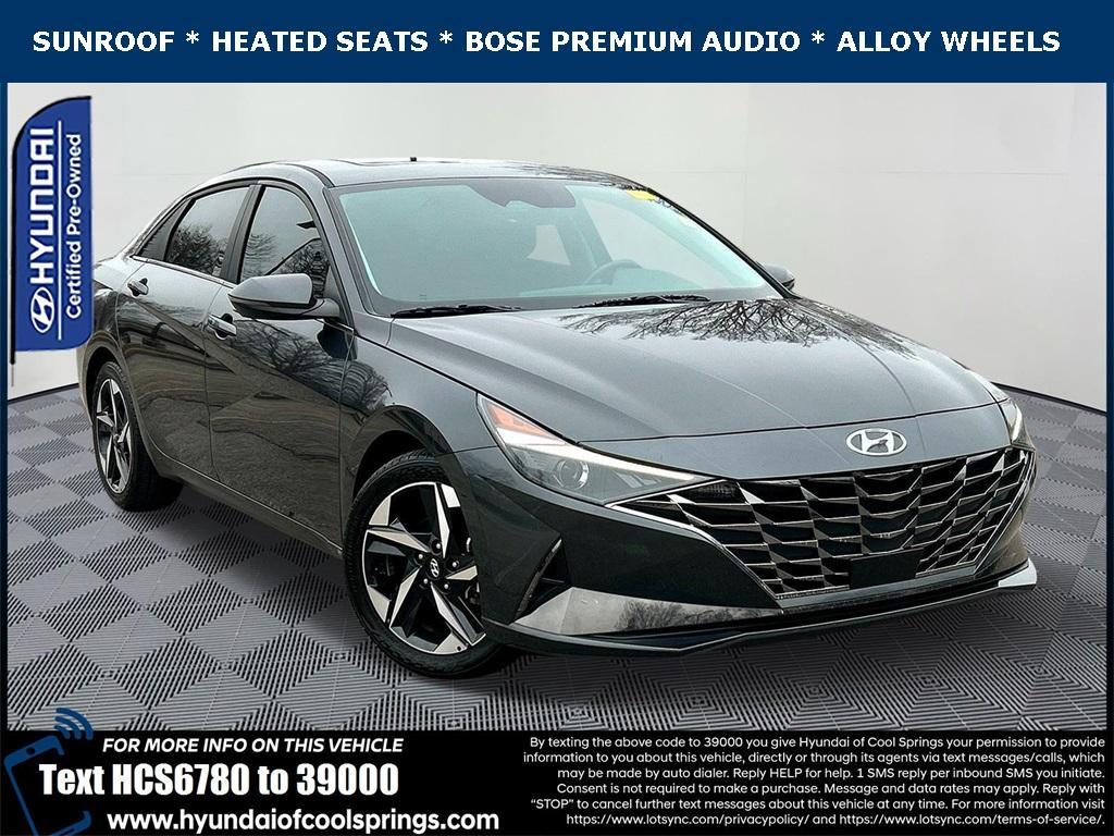 used 2021 Hyundai Elantra car, priced at $16,402