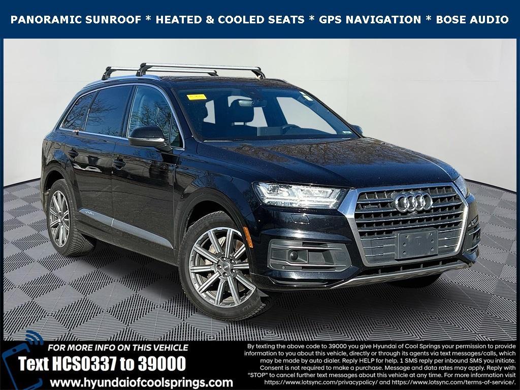 used 2018 Audi Q7 car, priced at $21,321