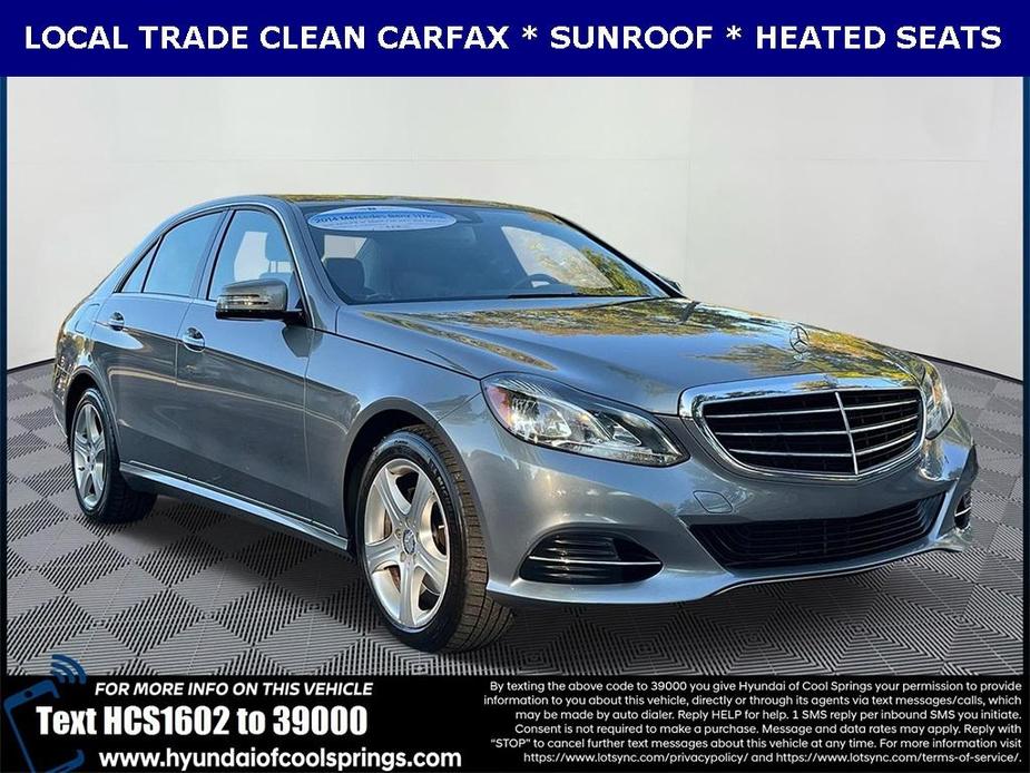 used 2014 Mercedes-Benz E-Class car, priced at $14,907