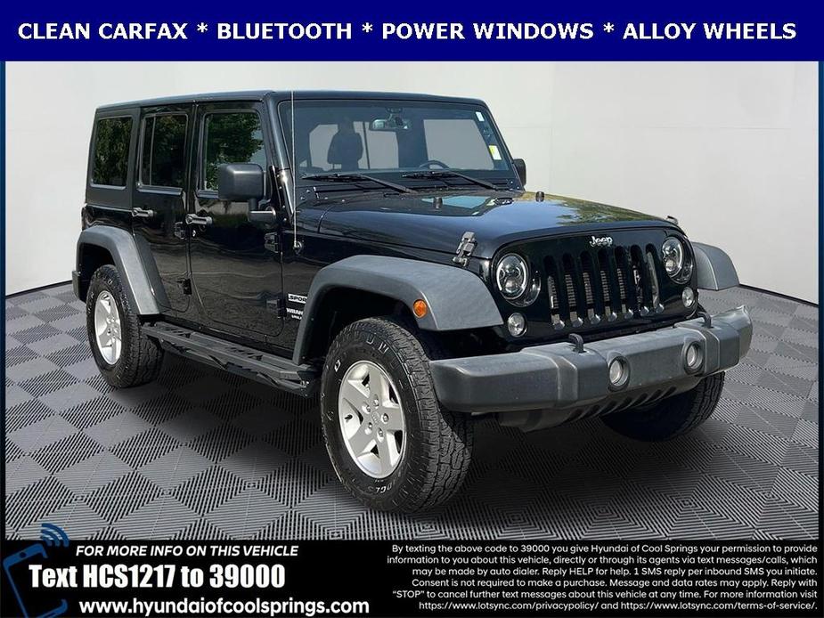 used 2017 Jeep Wrangler Unlimited car, priced at $22,401