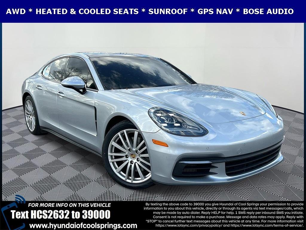 used 2018 Porsche Panamera car, priced at $48,921