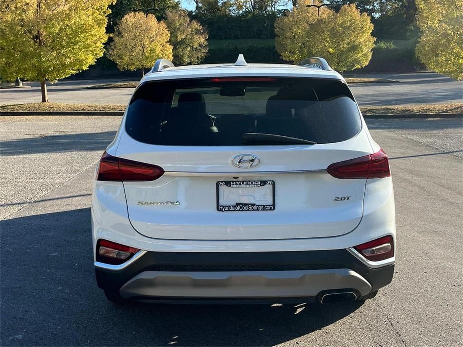 used 2019 Hyundai Santa Fe car, priced at $17,921