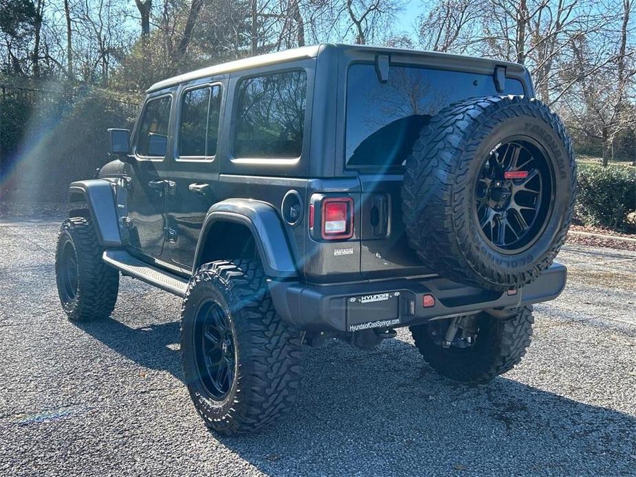 used 2018 Jeep Wrangler Unlimited car, priced at $28,817