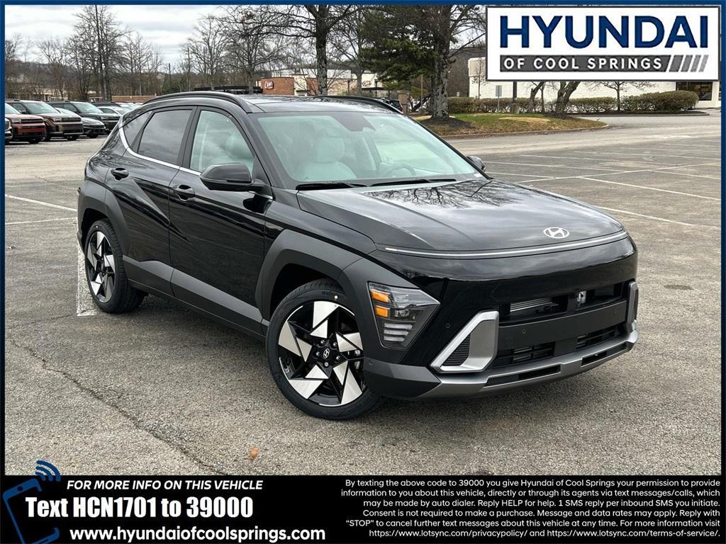 new 2025 Hyundai Kona car, priced at $33,034