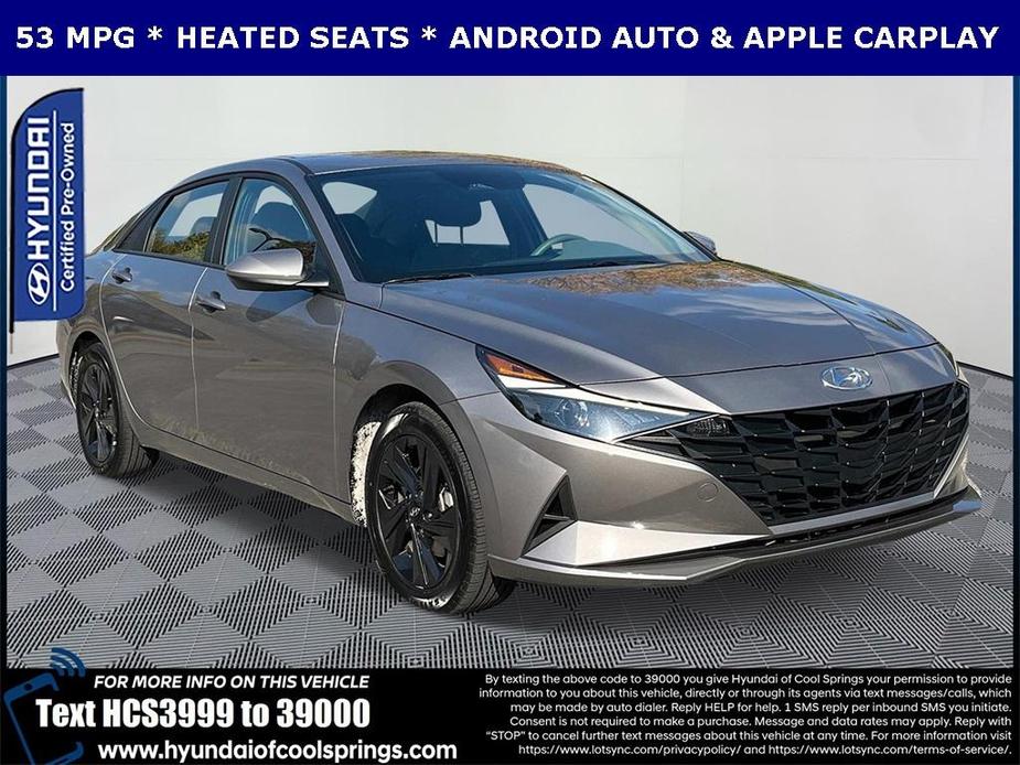 used 2023 Hyundai Elantra HEV car, priced at $21,811