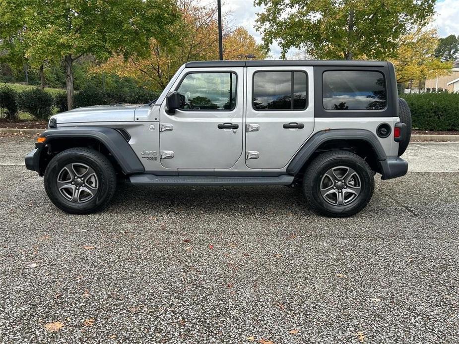 used 2019 Jeep Wrangler Unlimited car, priced at $23,912