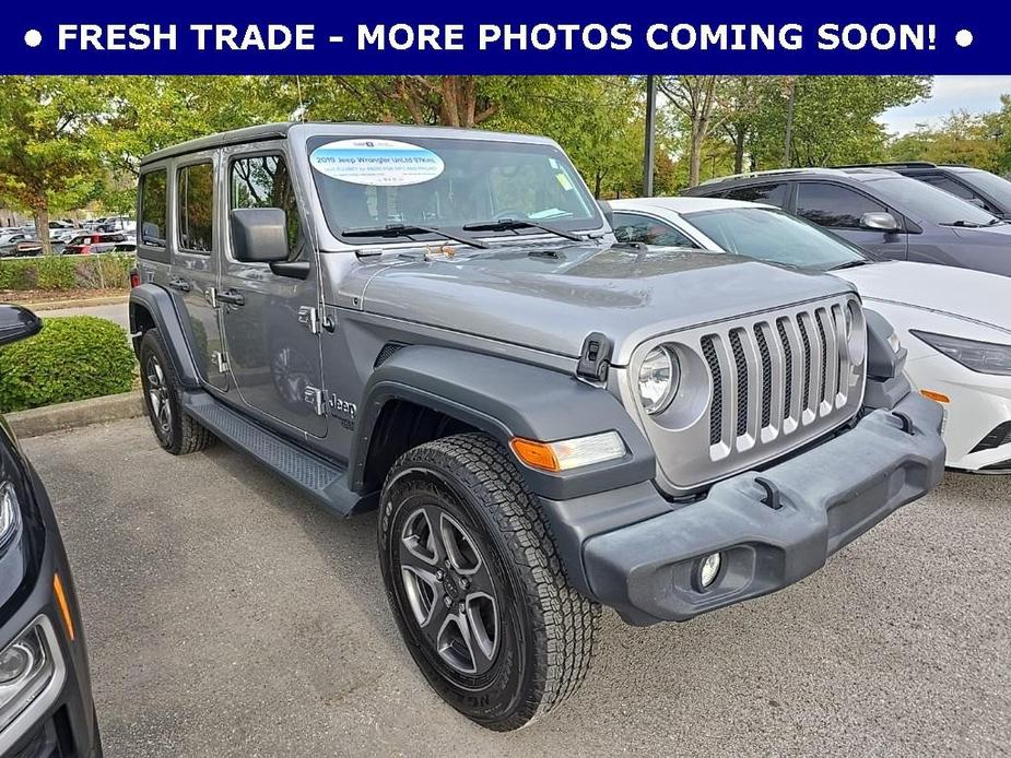 used 2019 Jeep Wrangler Unlimited car, priced at $26,912