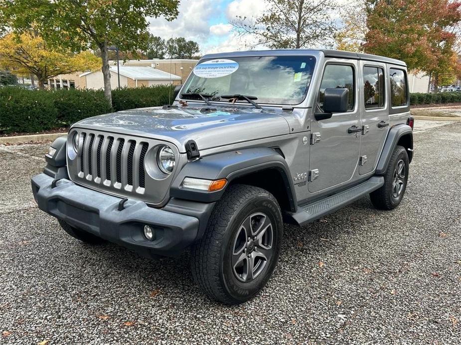 used 2019 Jeep Wrangler Unlimited car, priced at $23,912