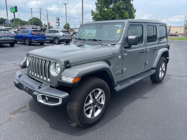 used 2021 Jeep Wrangler Unlimited car, priced at $33,895