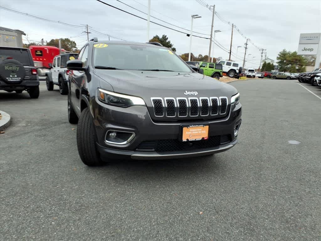 used 2022 Jeep Cherokee car, priced at $29,042