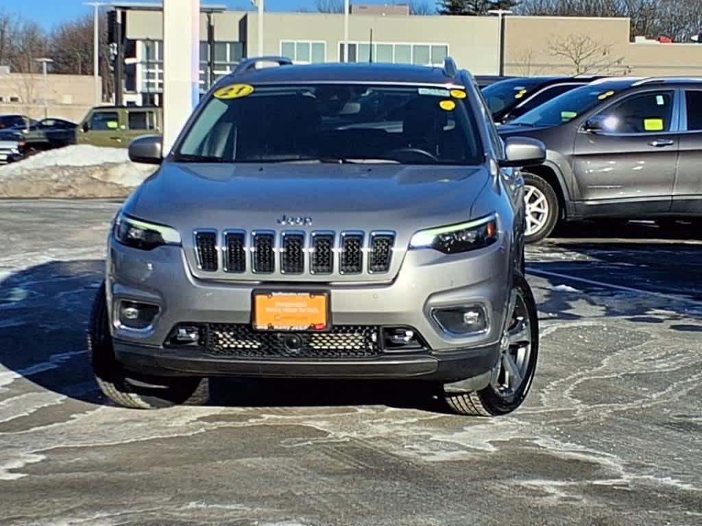 used 2021 Jeep Cherokee car, priced at $27,998