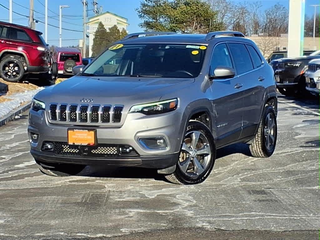 used 2021 Jeep Cherokee car, priced at $27,998