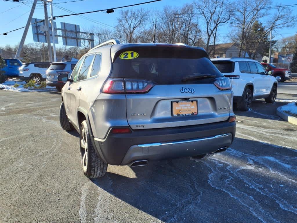 used 2021 Jeep Cherokee car, priced at $27,998