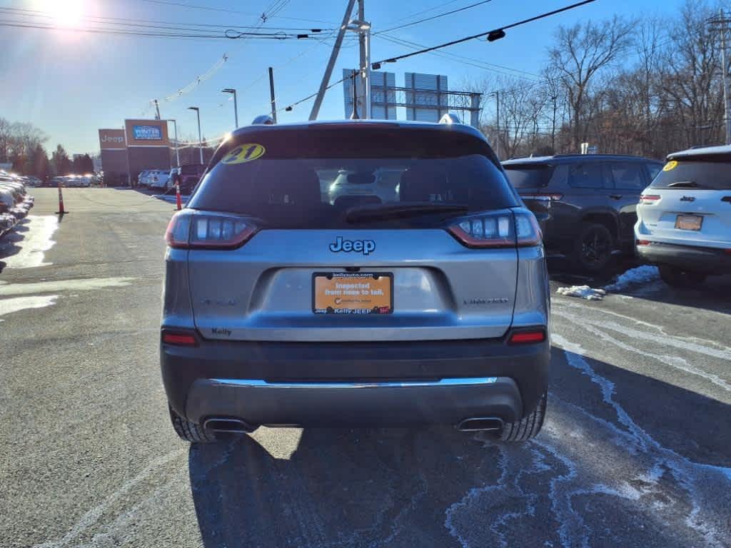 used 2021 Jeep Cherokee car, priced at $27,998