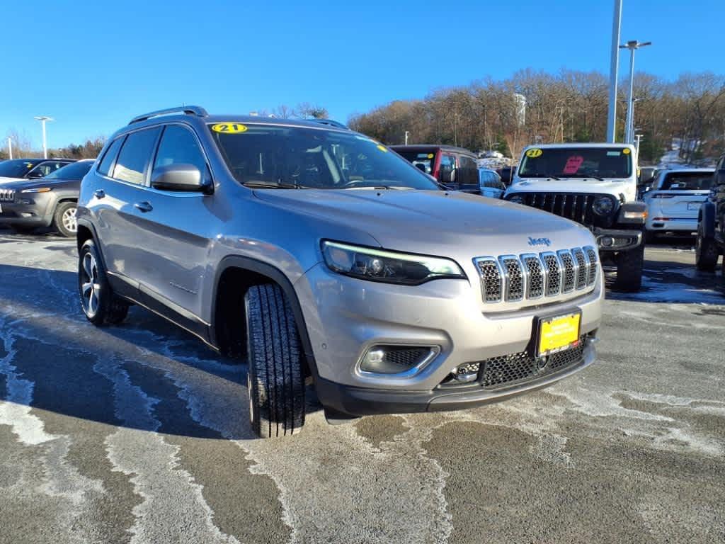 used 2021 Jeep Cherokee car, priced at $27,998