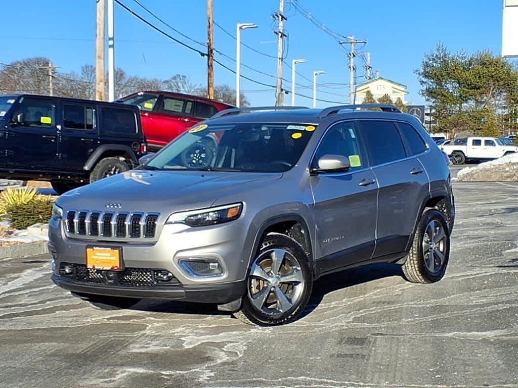 used 2021 Jeep Cherokee car, priced at $27,998