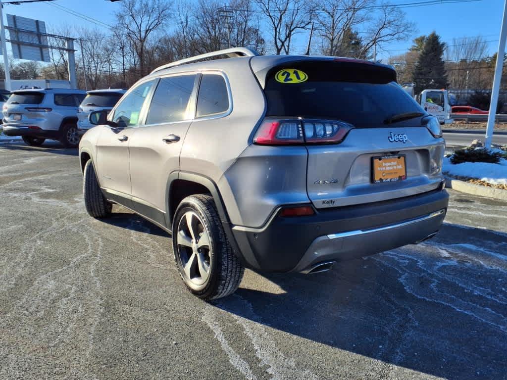 used 2021 Jeep Cherokee car, priced at $27,998