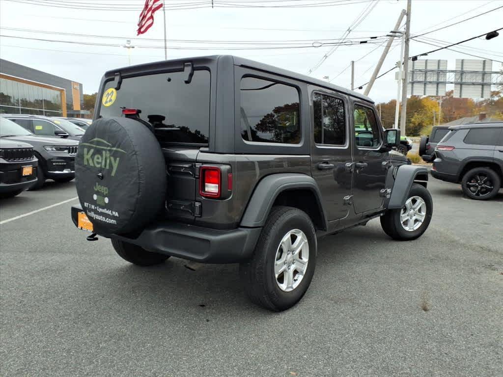 used 2021 Jeep Wrangler Unlimited car, priced at $32,687