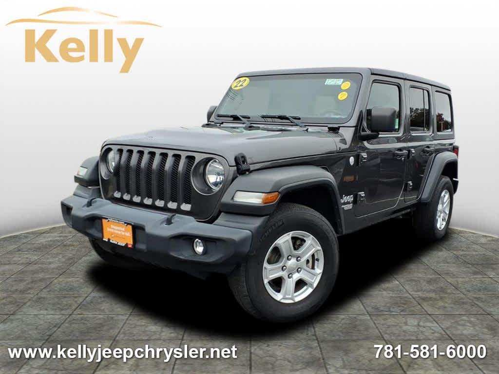 used 2021 Jeep Wrangler Unlimited car, priced at $32,687