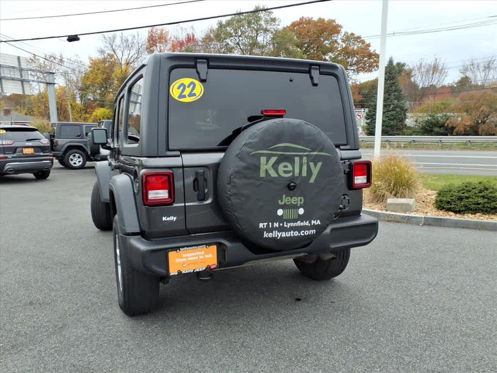 used 2021 Jeep Wrangler Unlimited car, priced at $32,687