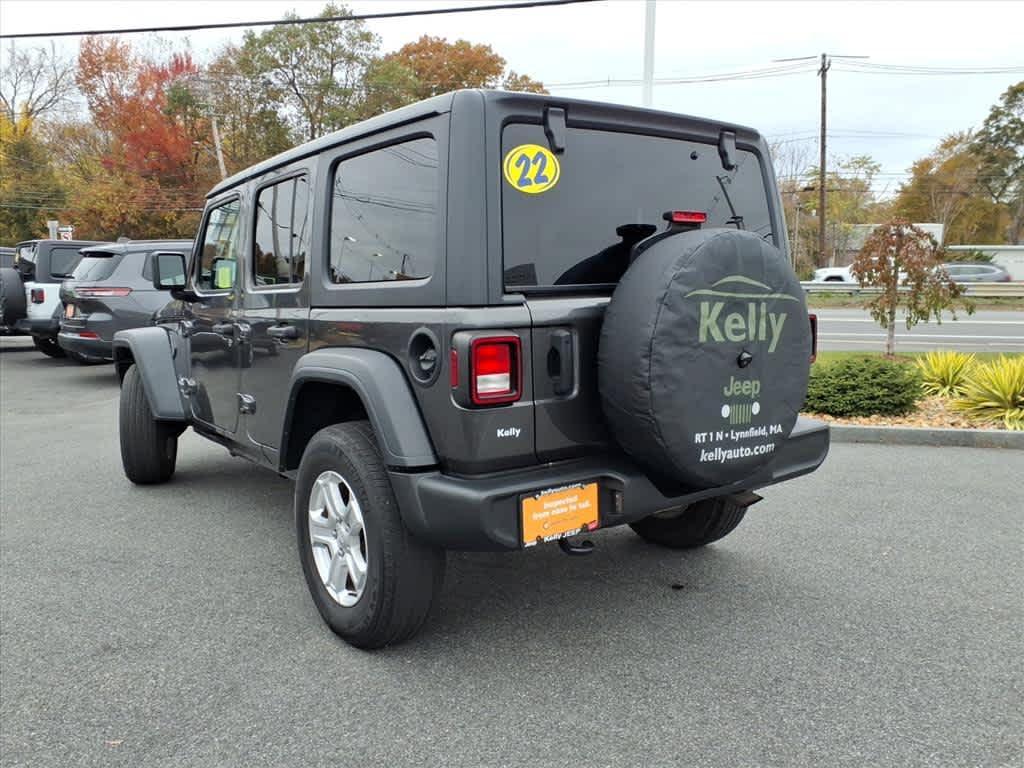 used 2021 Jeep Wrangler Unlimited car, priced at $32,687