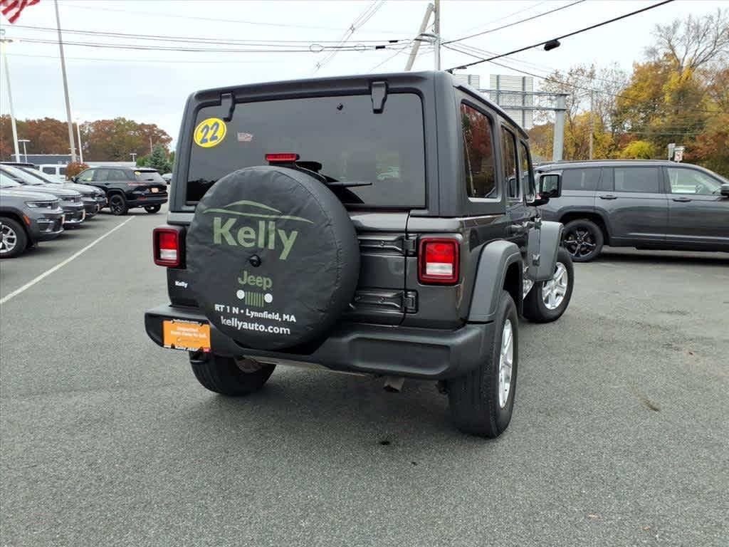 used 2021 Jeep Wrangler Unlimited car, priced at $32,687