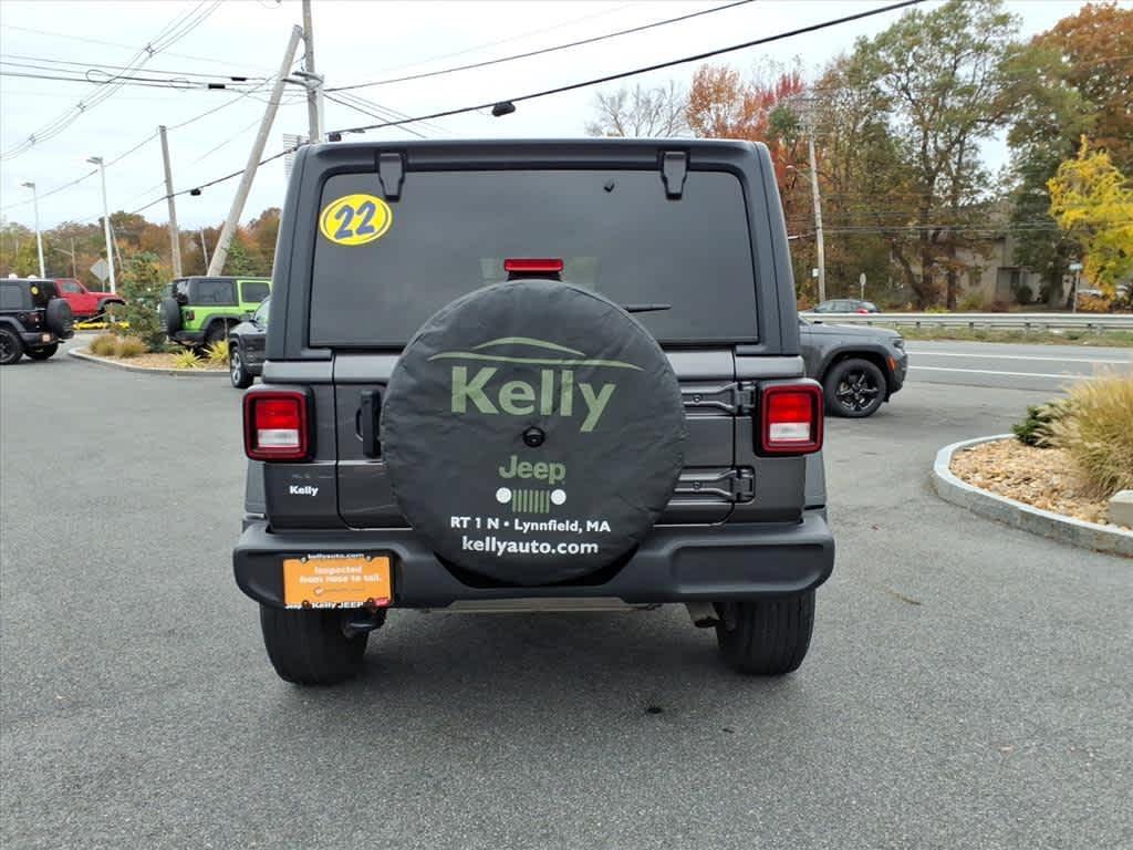 used 2021 Jeep Wrangler Unlimited car, priced at $32,687