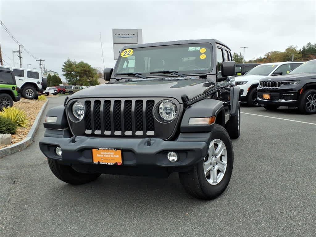 used 2021 Jeep Wrangler Unlimited car, priced at $32,687